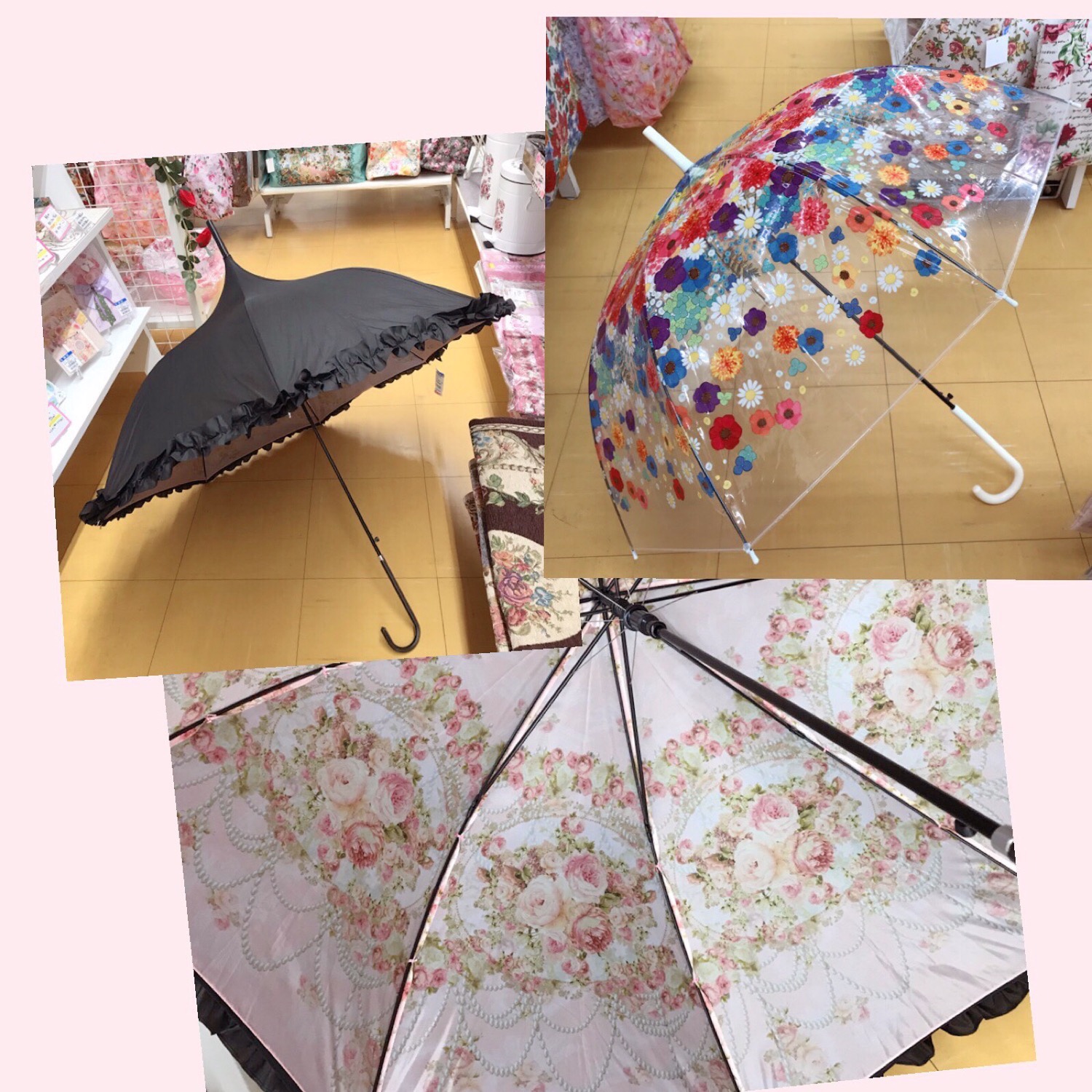 可愛い傘で雨の日も楽しくなる♪?☂️??✨