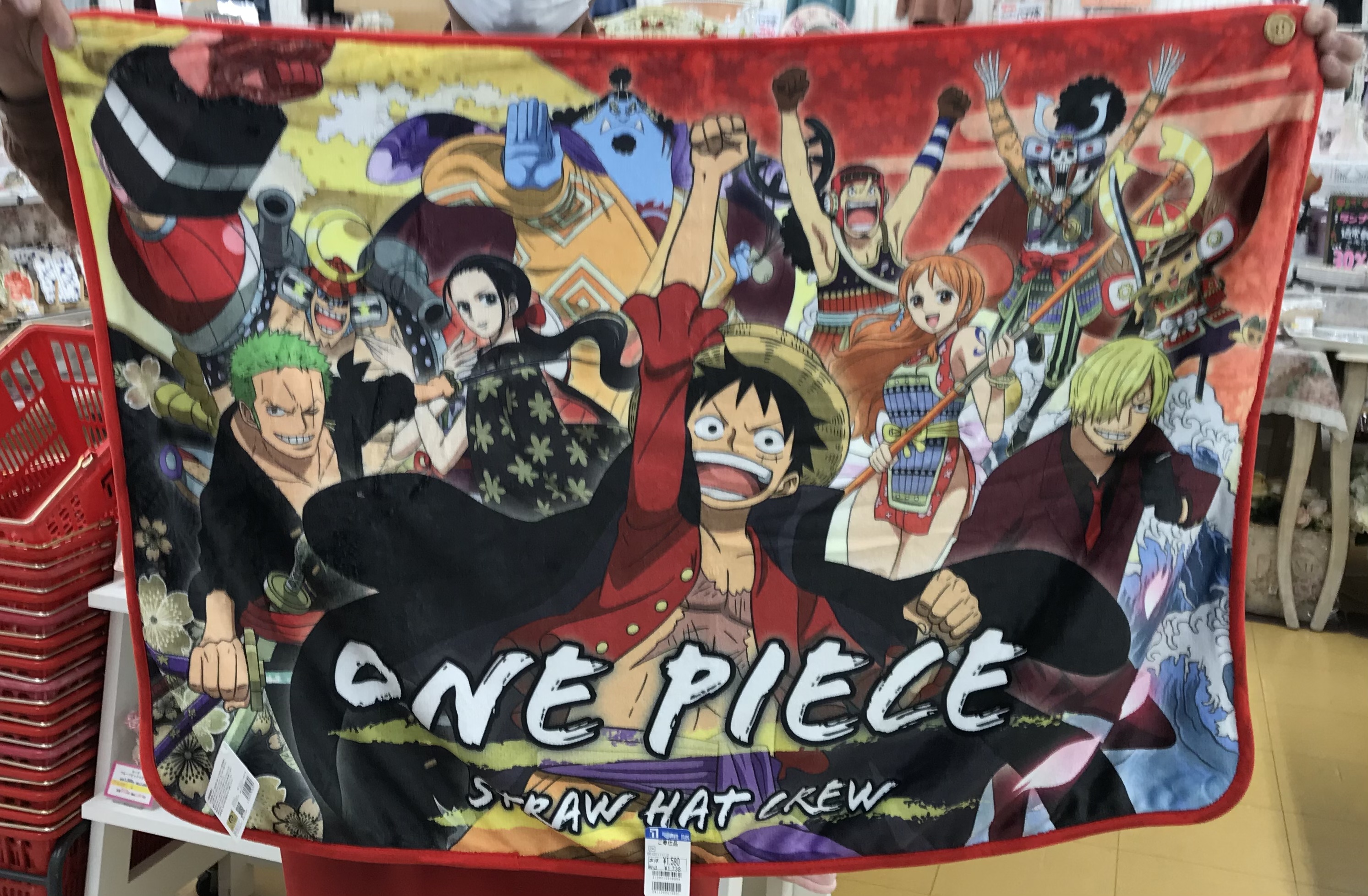 ?‍☠️ONEPIECEふわもこブランケット入荷です！?‍☠️