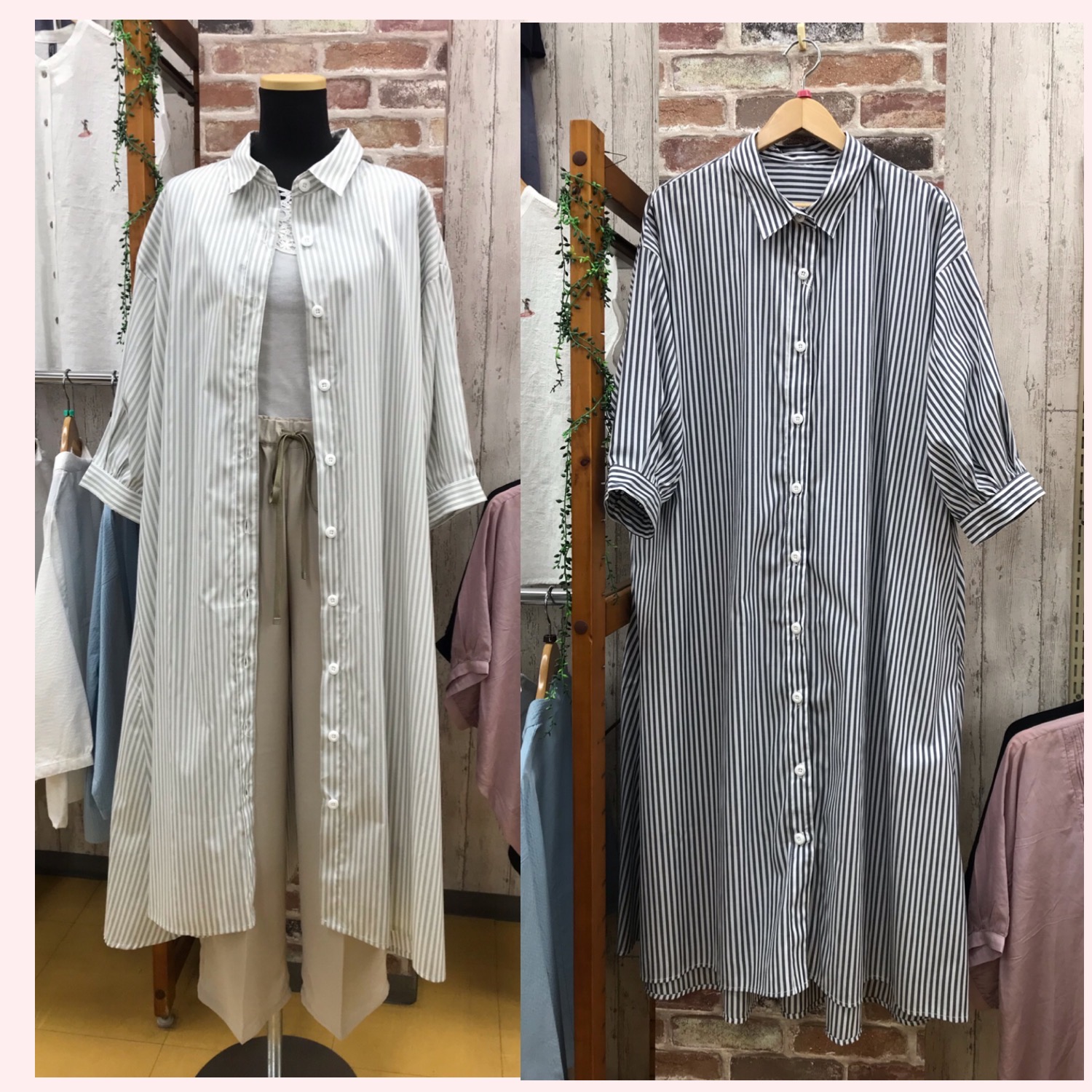 使える!シャツワンピース入荷です!