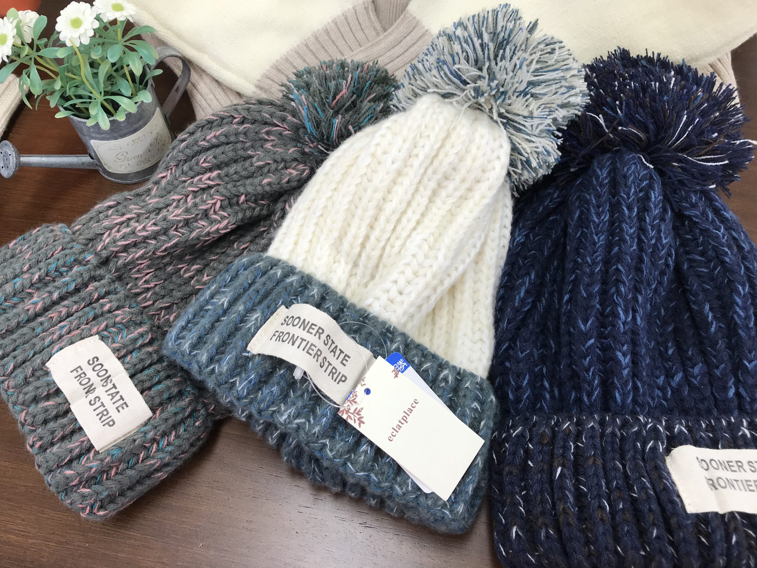 可愛い!⛄️?【ニット帽】