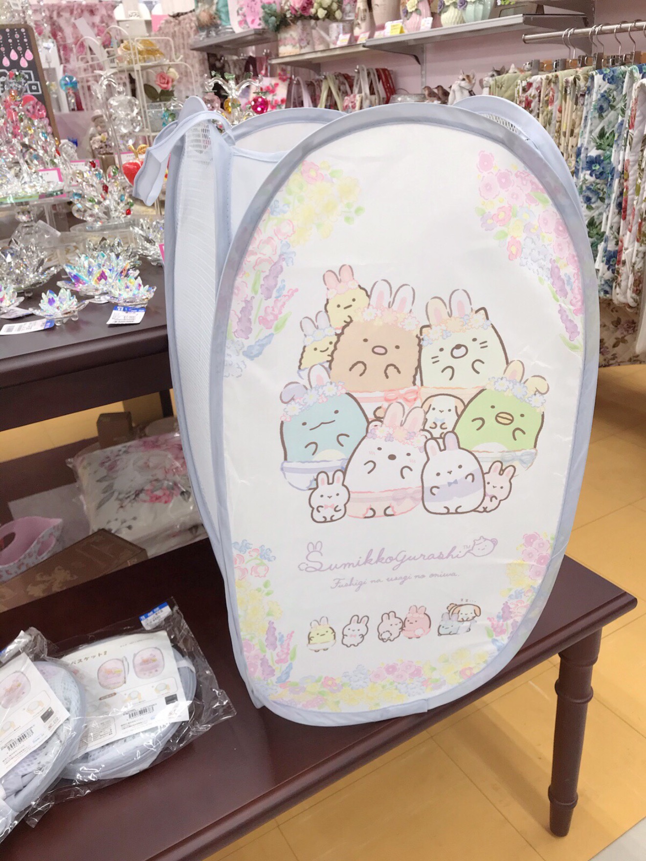 【すみっコぐらし折り畳みバスケット】入荷です!