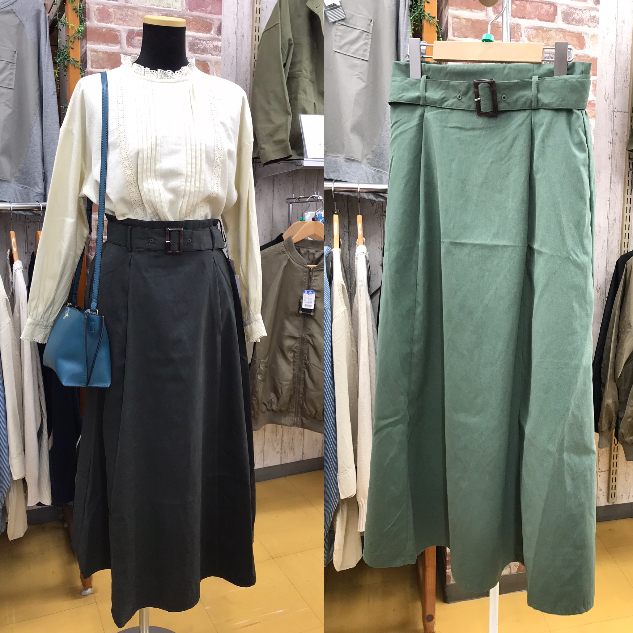 脚長スタイル!秋スカート入荷です?