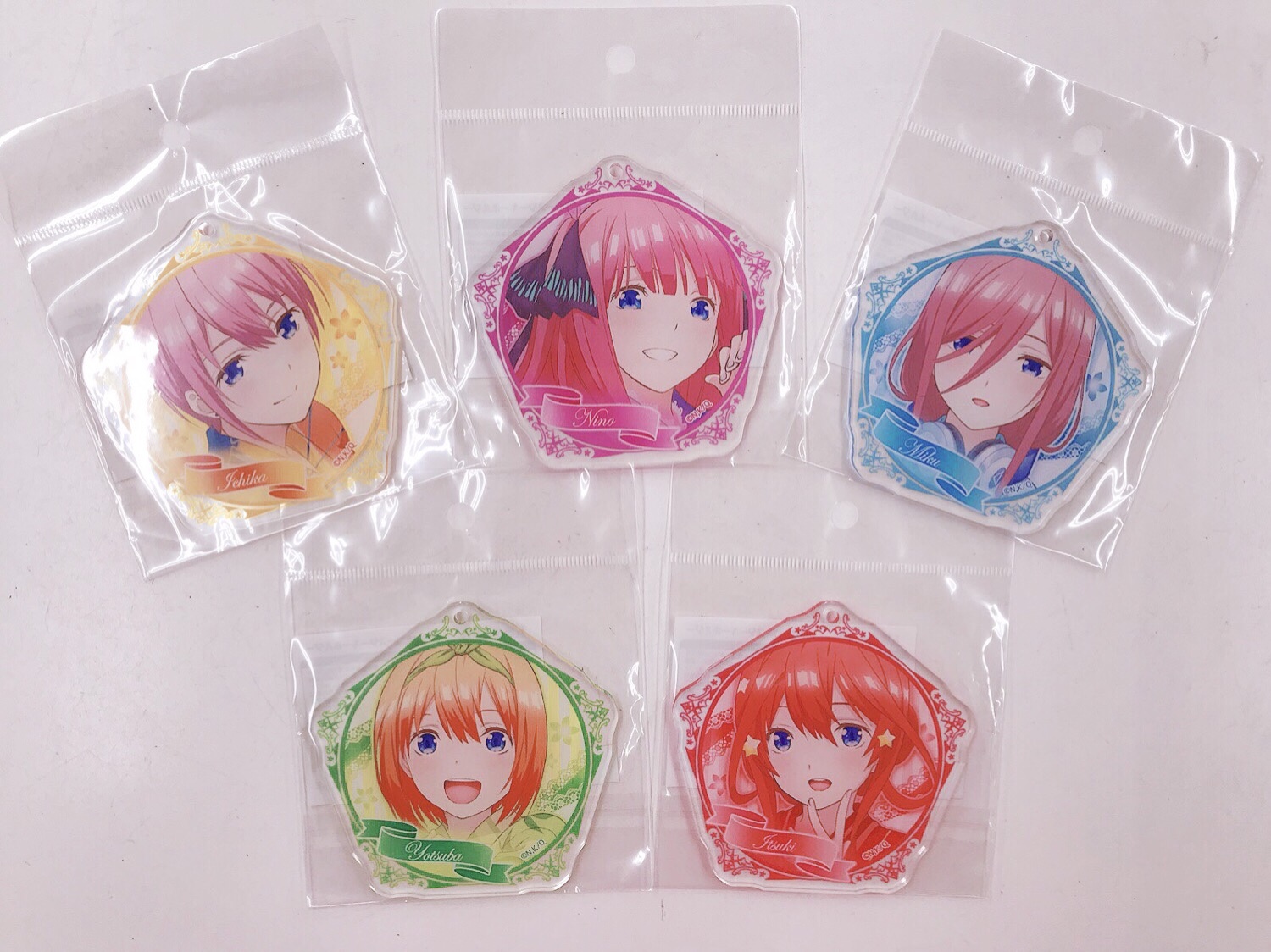 ?五等分の花嫁?アクリルコースター入荷です！