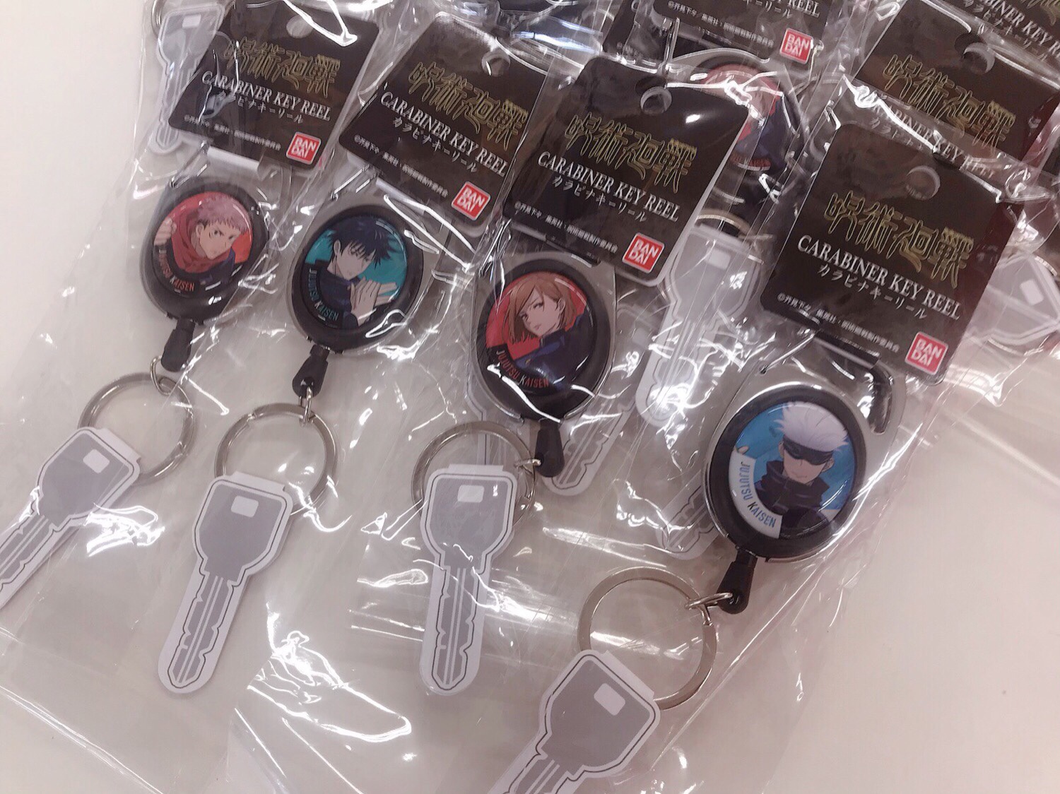?呪術廻戦?カラビナキーリール入荷です!