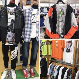 ポップなメンズ服入荷です